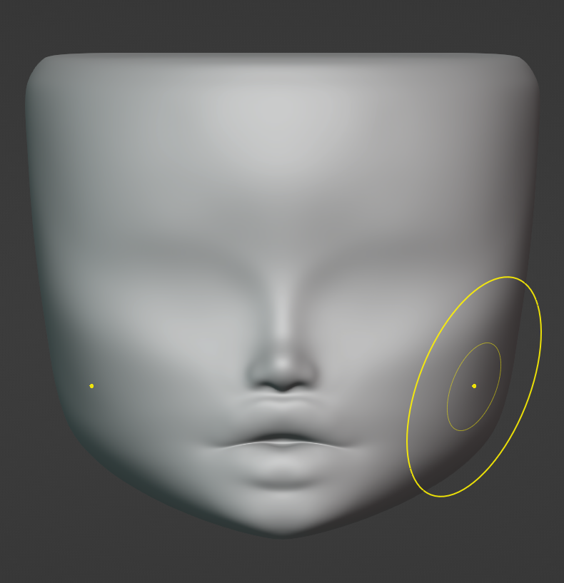 palefauwn's tweet image. first time trying 3d features for a head commission 😢 #RobloxUGC