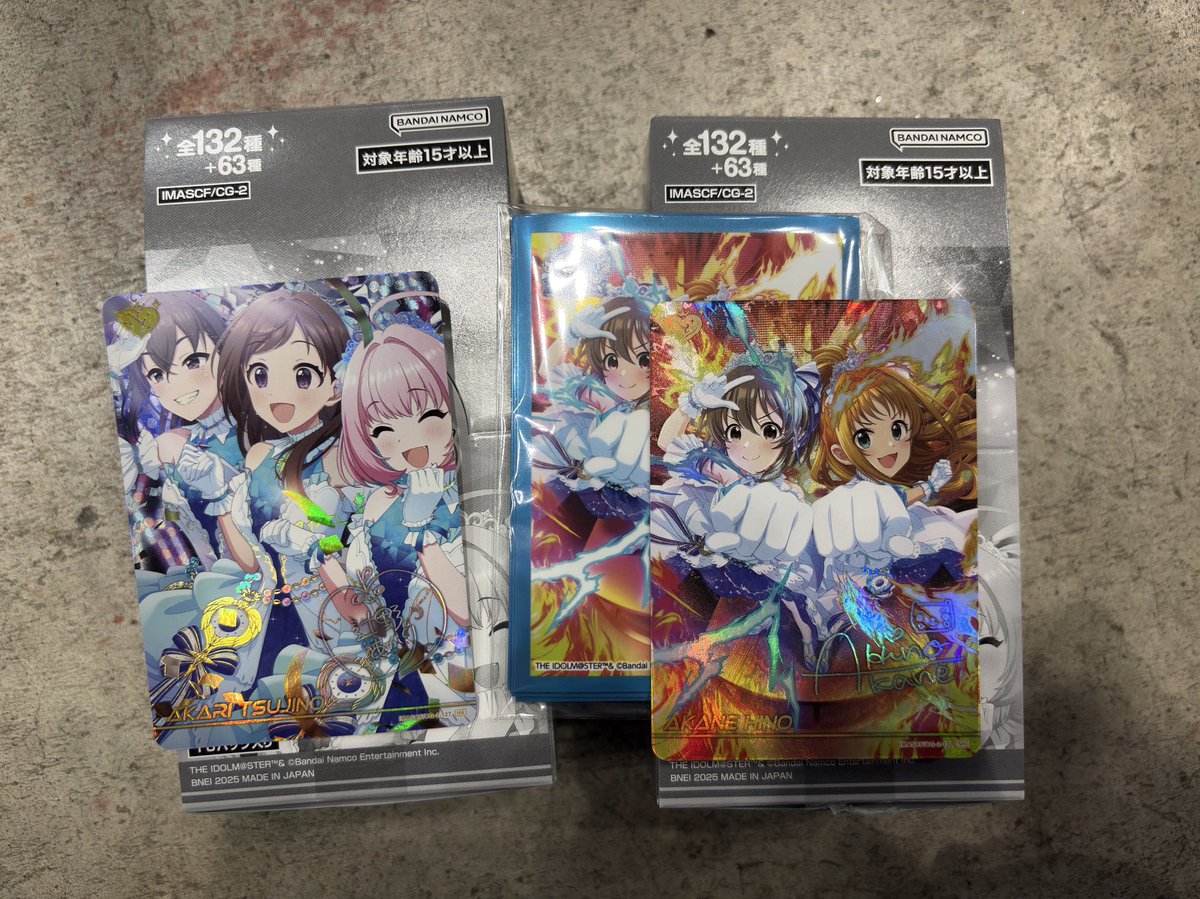 MR 日野茜 カードフォリオボックス特典スリーブ2つ 2025年最新】日野茜の