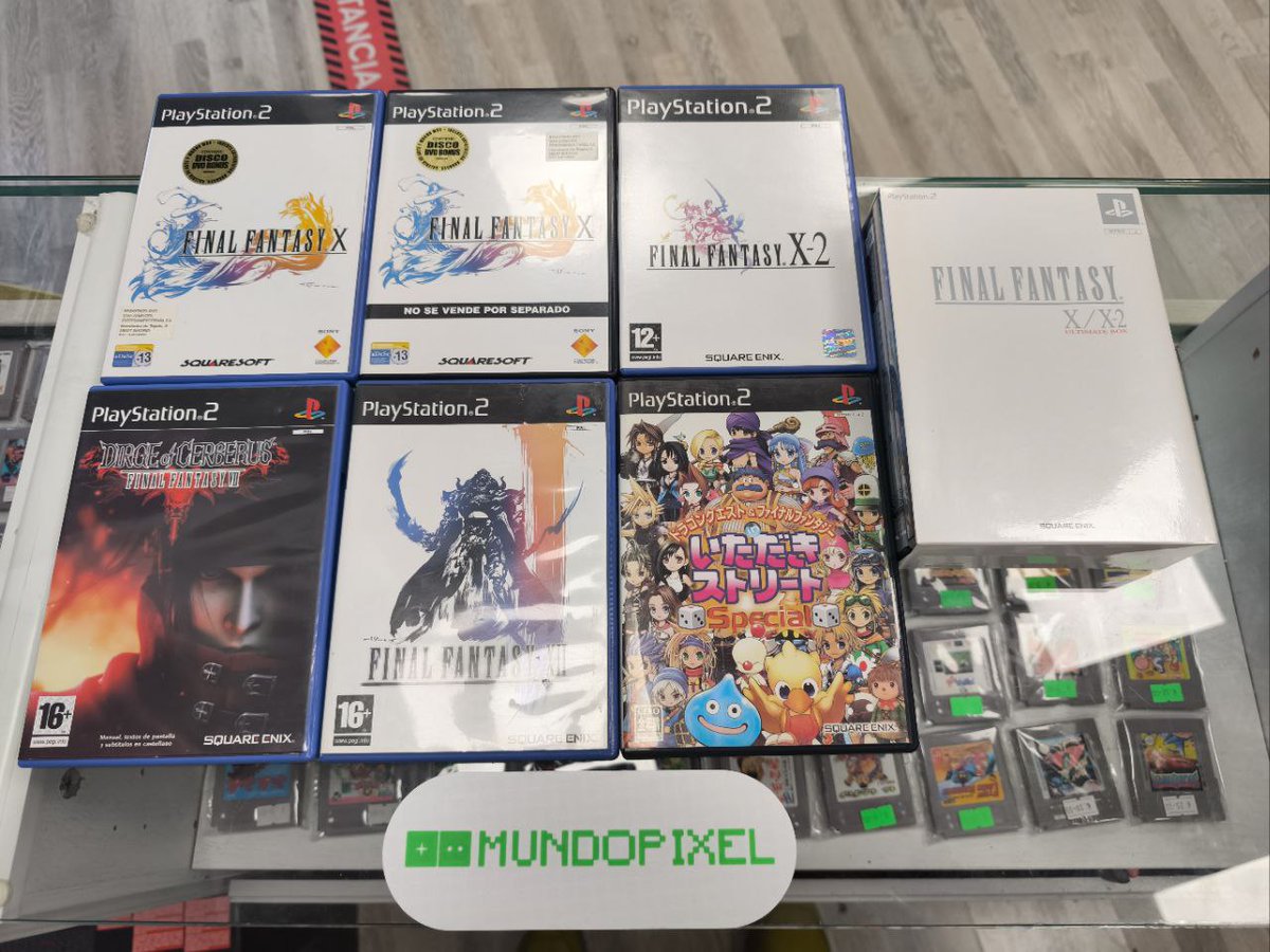 pixel_mundo's tweet image. Empezamos el día con las novedades que hemos recibido #finalfantasy #famicom #superfamicom #ps1 #ps2 #ps3 #xbox360 #gamecube #wii #ps4 #switch #spectrum #atari1020 #erbe #mundopixel