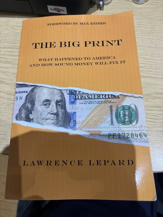 Pissing down here in the UK, so looks like fire on and read this book. <a href="/LawrenceLepard/">Lawrence Lepard, "fix the money, fix the world"</a>