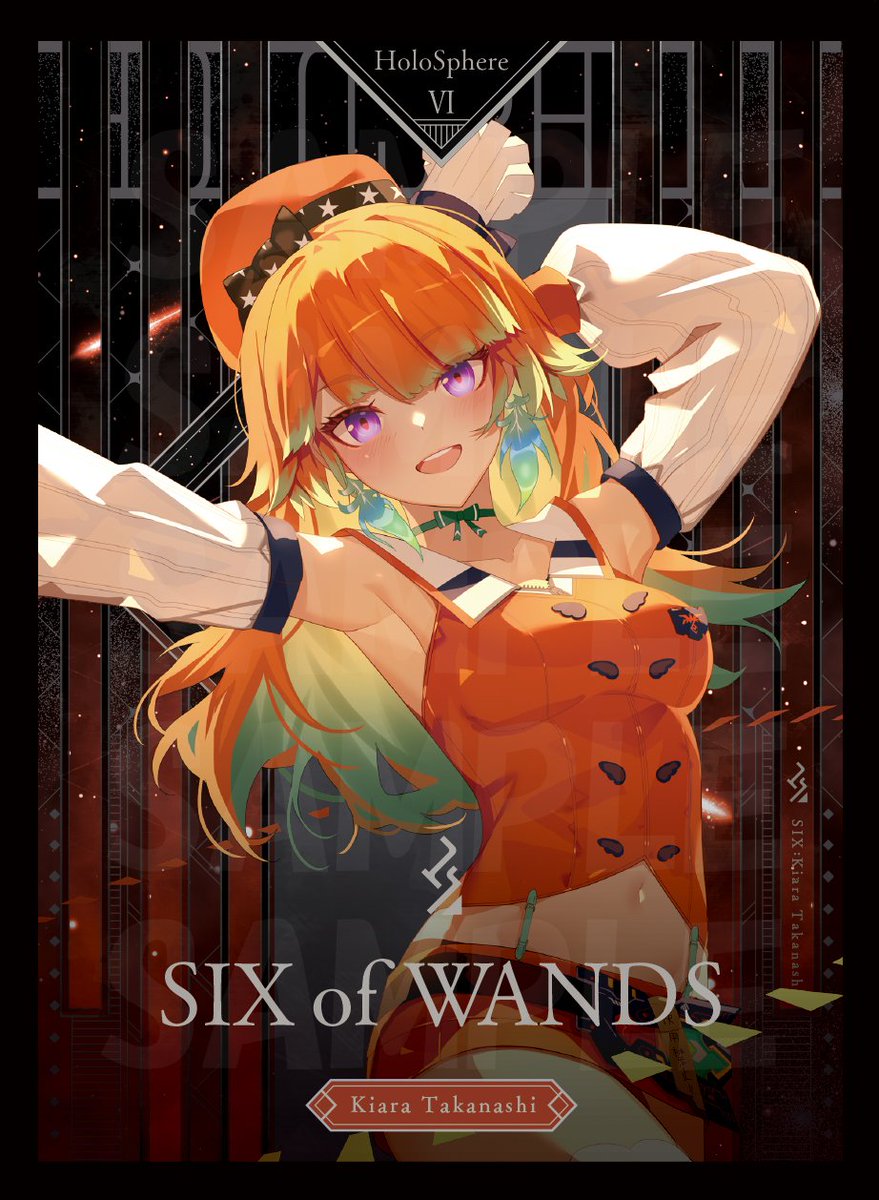 🌸混沌の女神様CS 即売会情報 第7弾🌸

キアラのスリーブです！

イラストレーターは、石原竜也様<a href="/curry_and_rice4/">石原竜也🌸1日目西あ-58</a> になります！
デザイナーは、15度様<a href="/ondo15gasuki/">15度</a> になります！

#混沌の女神様CS #はっちEXPO2025