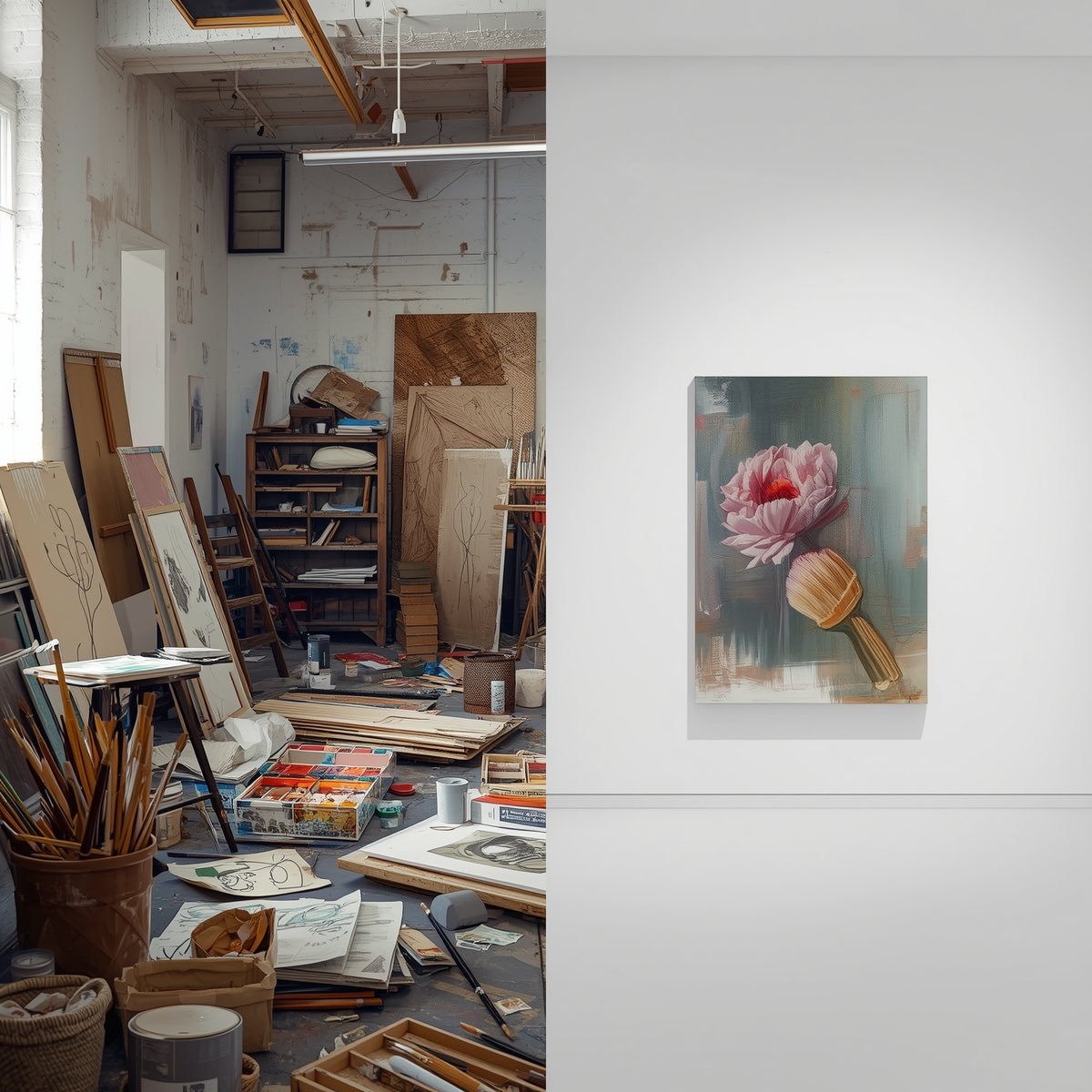 YemiFranklin's tweet image. Artists who share their process attract 3× more engagement than artists who only share finished work.

Perfection hides you.
Process reveals you.

#ArtistsOnTwitter #CreativeProcess