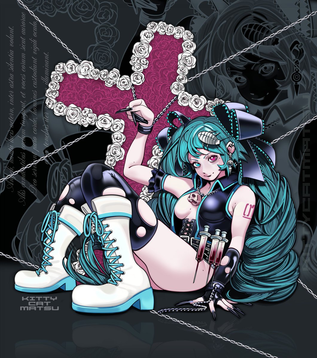 Calne Ca #Miku (this was supposed to be posted on Halloween)