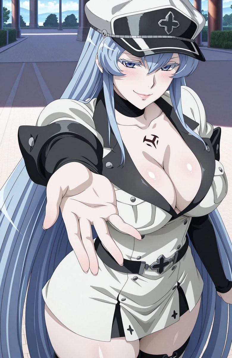 WaifuChungus's tweet image. Esdeath 💙