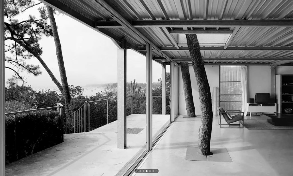 TRES60Blog's tweet image. Casa en Cap Ferret, Bahía de Arcachon, Francia. Proyectada y construida en 1998 por la pareja de arquitectos Anne Lacaton y Jean-Philippe Vassal.

#LacatonVassal #arquitectura