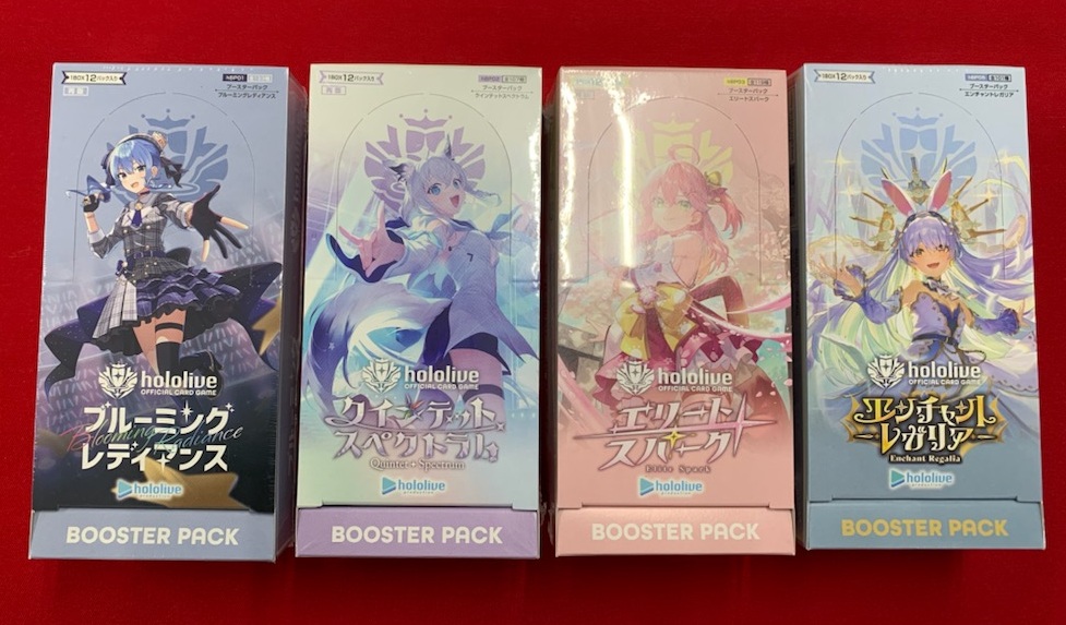 新品未開封 ブルーミングレディアンス　クインテットスペクトラム　エリートスパーク hololive OFFICIAL CARD GAME/再入荷】 品切れとなっておりました