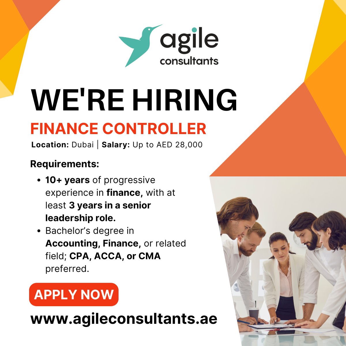 AgileUAE's tweet photo. Agile Consultants is hiring a Finance Controller for our client in the furniture fittings manufacturing industry, based in Dubai. Apply: https://t.co/1wtTFWYbBZ

#Hiring #Recruitment #Networking #Jobs #Careers #FinanceController #ApplyNow #AgileConsultants https://t.co/sz7edtW3K4
