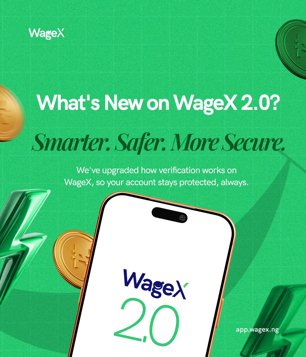 WageXng's tweet image. Your security just got an upgrade.

Smoother. Smarter. Safer.