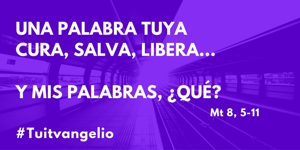 scarRomano's tweet photo. #1DeDiciembre 
#Adviento
#Mt8,5-11   
#Tuitvangelio

#EvangelioDelDía https://t.co/E5dUtSPeoQ