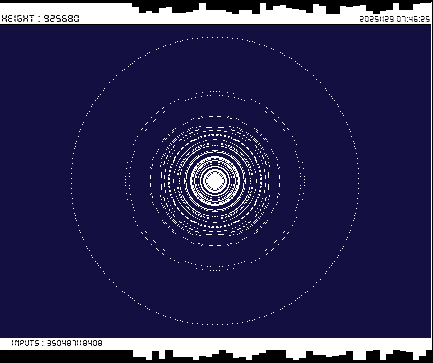 r_topisto's tweet image. #computerart #creativecoding #generativeart :
#bitcoin #blockchain 
LAST Block, Height : 925680
[ See more on topisto.net ]