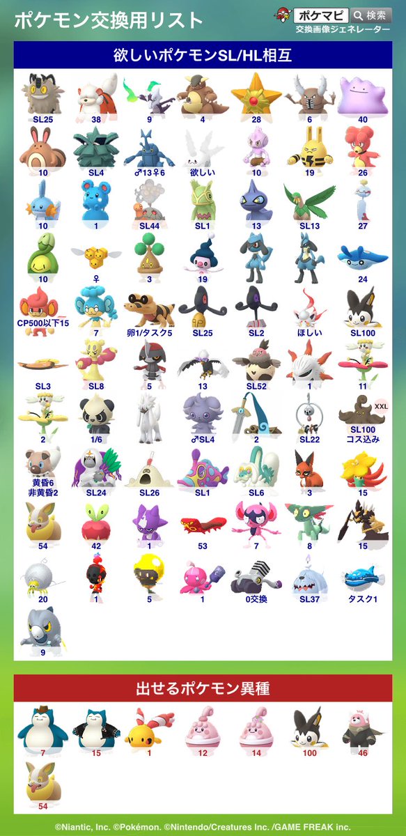 positivepencil0's tweet photo. 30日13時頃新宿ポケモン広場付近にて交換出来る方いたらお願いします。

＃ポケモンGO交換 https://t.co/htoLPomLot