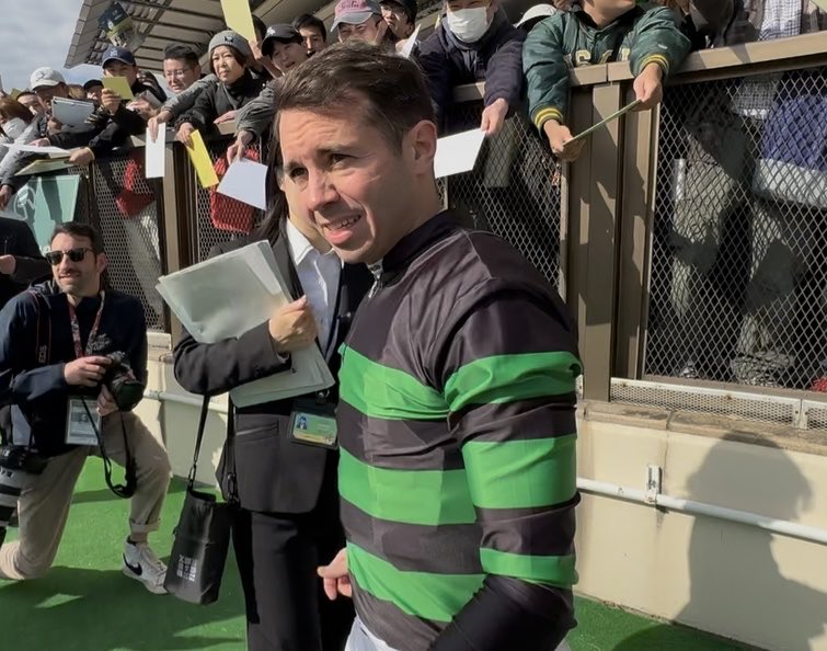 Six of the 12 races at Tokyo today won by two French jockeys. A pair of wins for Mickael Barzalona and a four-timer for Christophe Lemaire to extend his lead in the Japanese championship. They go head to head tomorrow in the Japan Cup on Calandagan and Masquerade Ball.