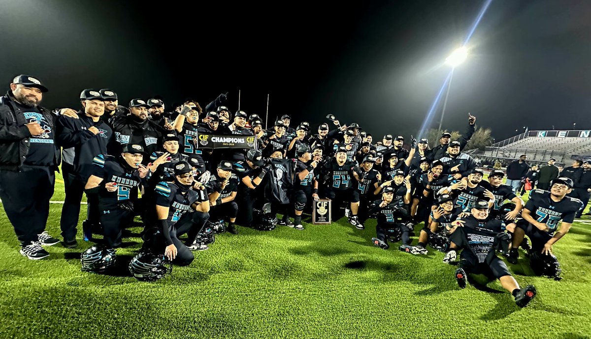 RFK_Football's tweet photo. KENNEDY THUNDERBIRDS...D3 SECTION CHAMPS 2025!
#BUILTNOTBORN 
💍💍💍💍💍 https://t.co/IJrX9D39PN