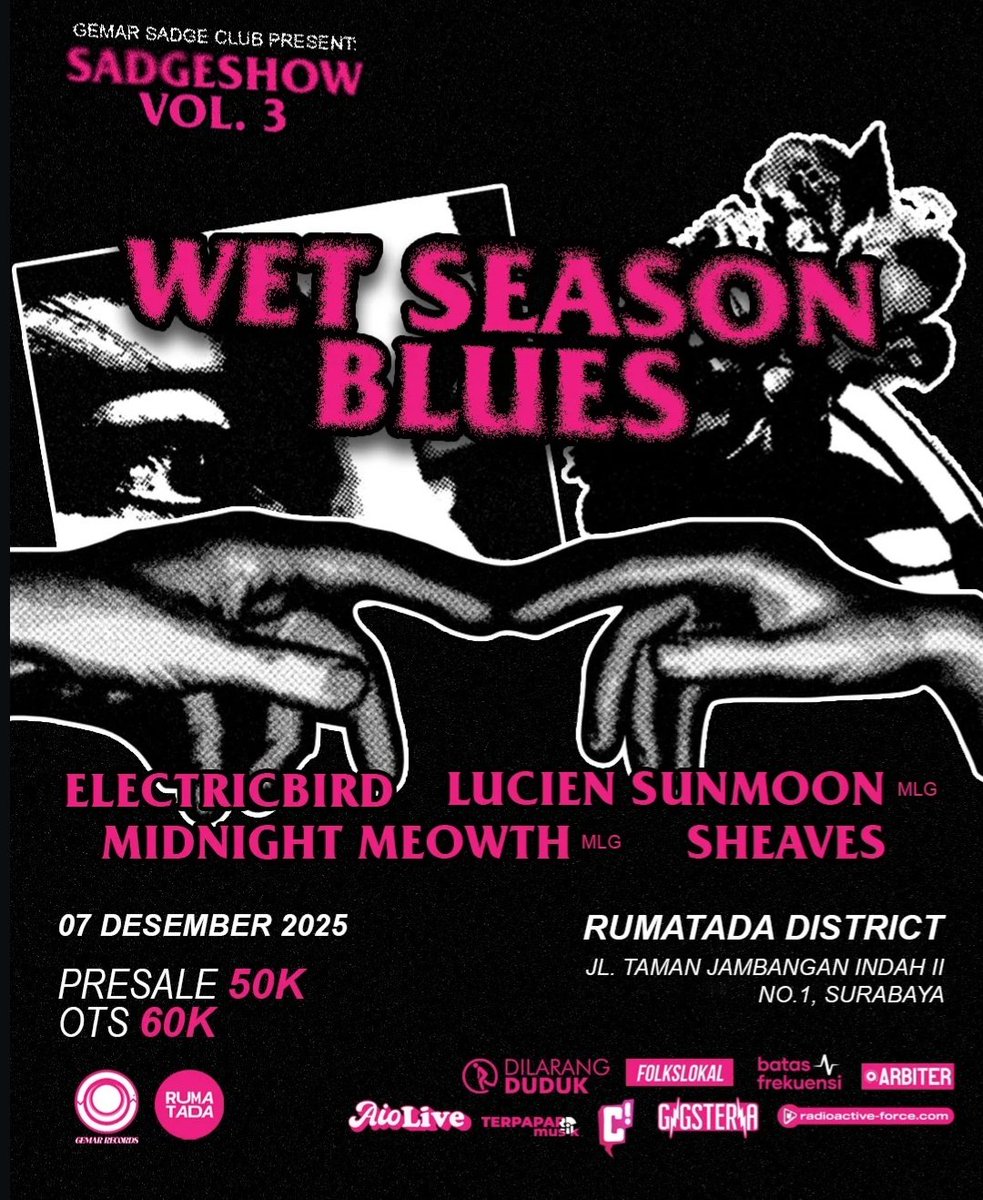 Minna-san ada ingfo!

2025 rasanya kurang lengkap jika kami tampil dihadapan umum hanya sekali aja 
Maka sebelum new year alangkah baiknya kita ikuzo bertemu di gigs² berikut ini⬇️⬇️⬇️

ps: kami jual merch trendy yg available khusuzhon on venue only banget abizz