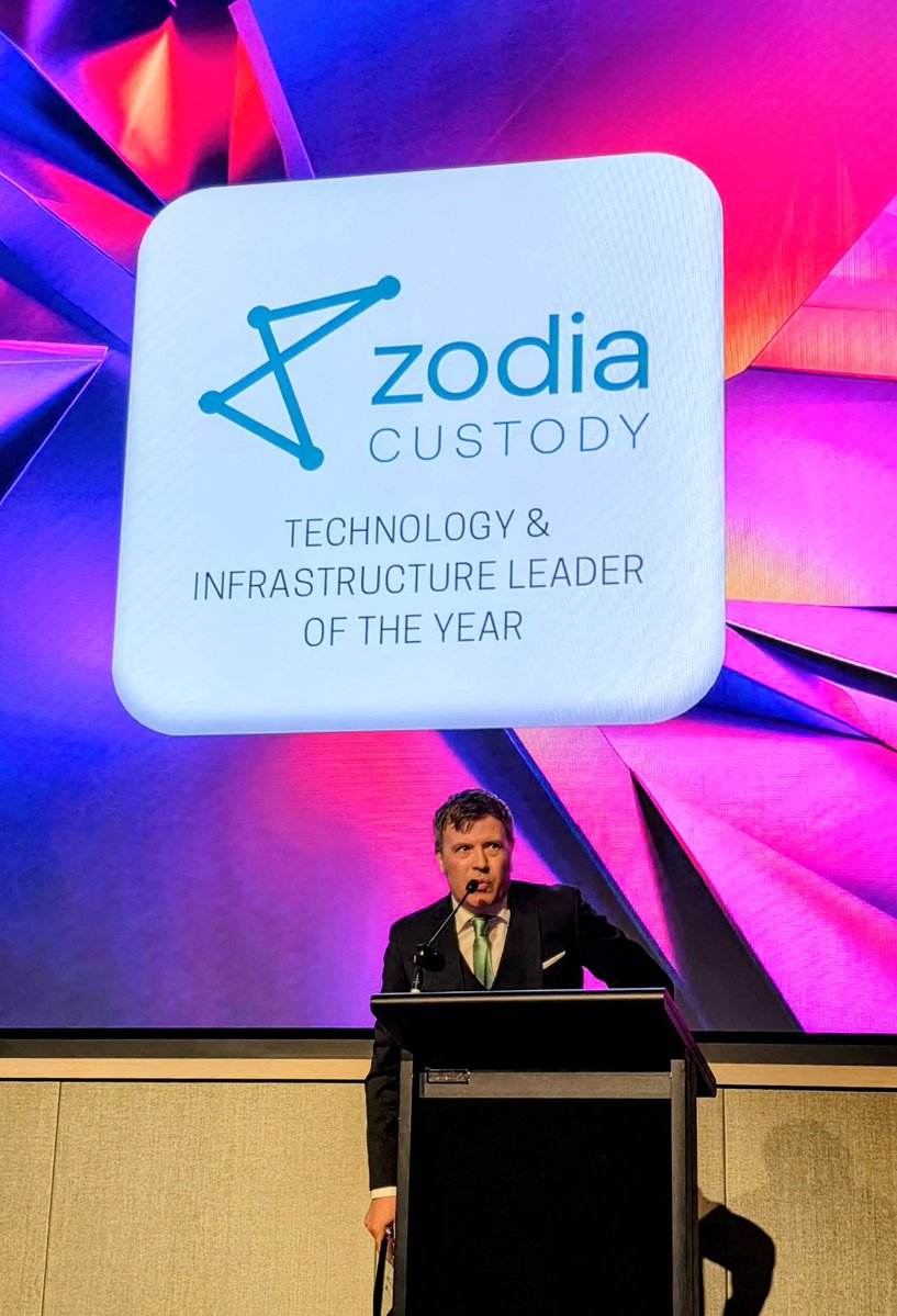 SeanoftheWeb3's tweet image. And the winner is @ZodiaCustody!

Congrats to the Aussie ZC team who took out the #Blockies2025 &apos;Tech &amp;amp; Infra Leader of the Year&apos;.

Proud to present this last night in Melbourne, as @XDCNetwork event sponsors, supporting the Aussie #Web3 #Digital ecosystem!
@DECAustralia…
