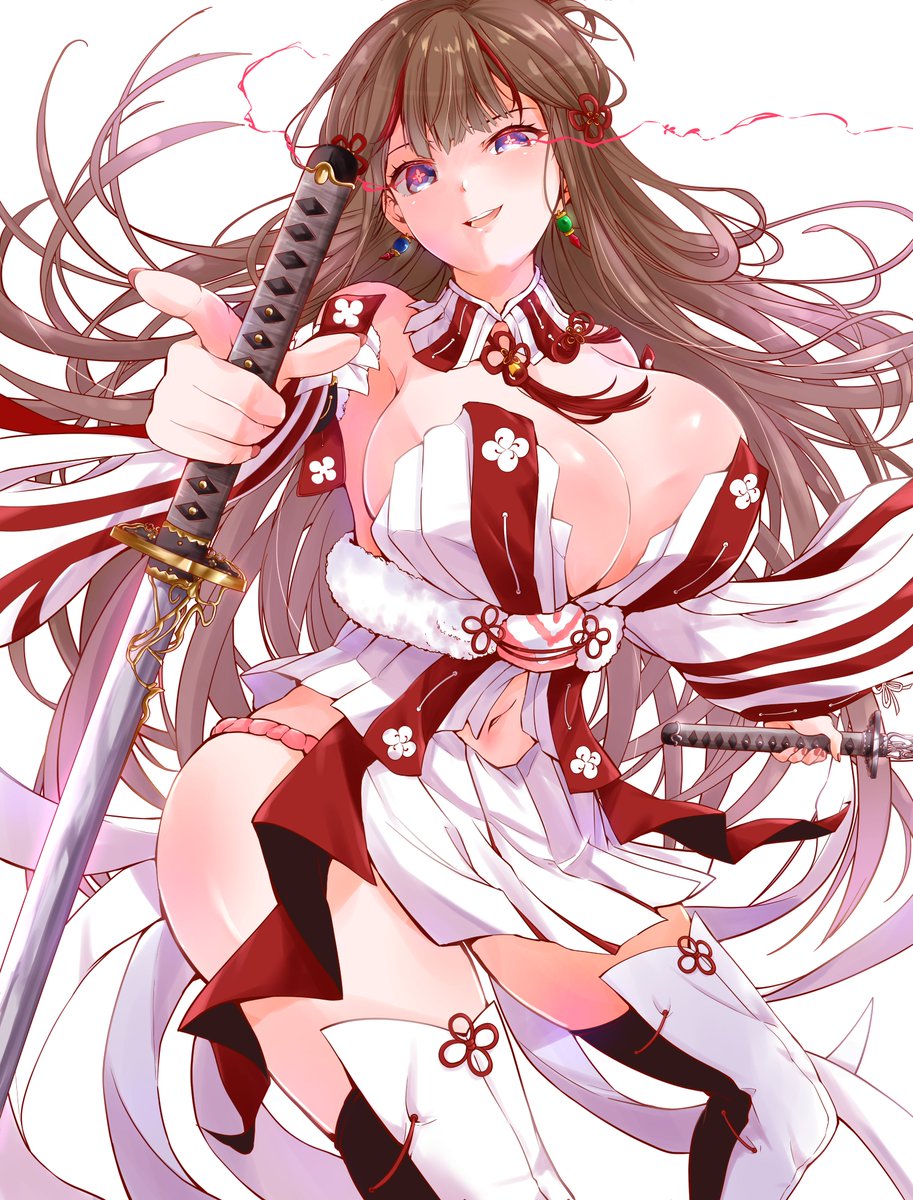 完成です～
新作にも鴇さん出て欲しいですが、果たして…
#閃乱カグラ #シノマス #鴇