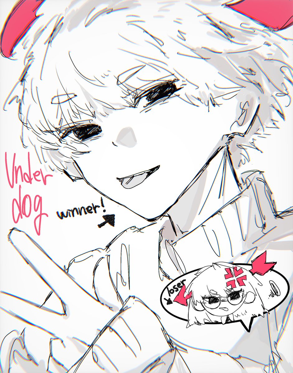 maru_1212_maru's tweet image. Underdog🐾
 #Eve家 #offscript