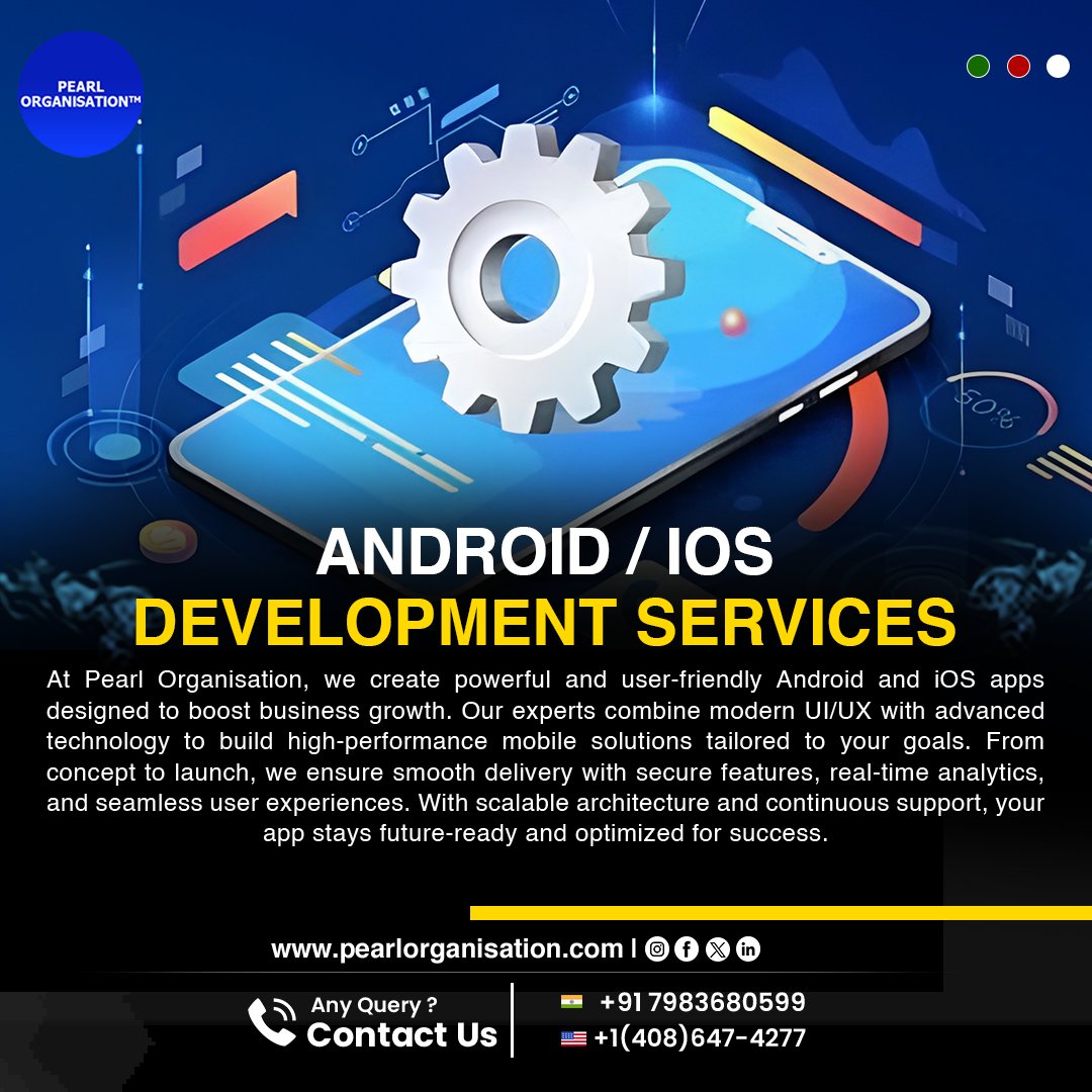 pearlorgs's tweet image. Build fast, secure, user-friendly apps with Android &amp;amp; iOS Development Services Future-ready solutions from concept to launch.
.
.
🌐 pearlorganisation.com
📞 Contact Us : +91 7983680599 , +1(408) 647-4277
.
.
#PearlOrganisationReviews #MobileAppDevelopment #iOSDevelopment