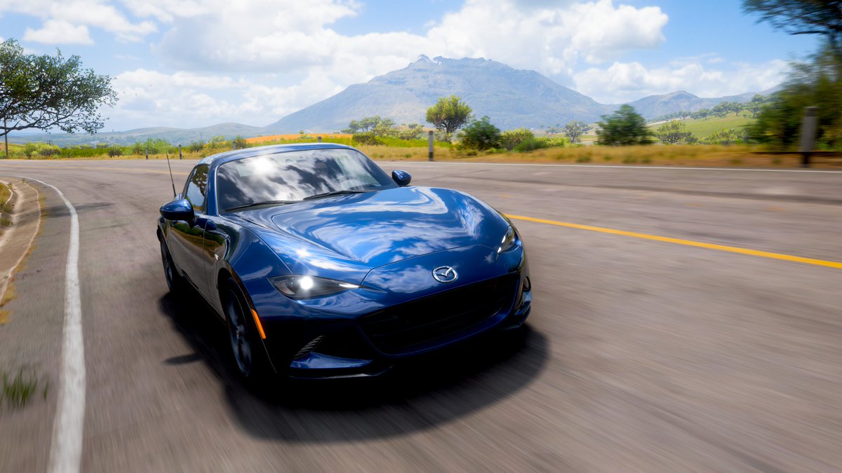 YuzuHatsuseno's tweet image. ロードスターRFでぶらぶらしながら写真撮りー❗️
ロードスターって可愛い車だけど、それに加えてRFは横から見ると超カッコいい😆
#FH5 #ForzaHorizon5