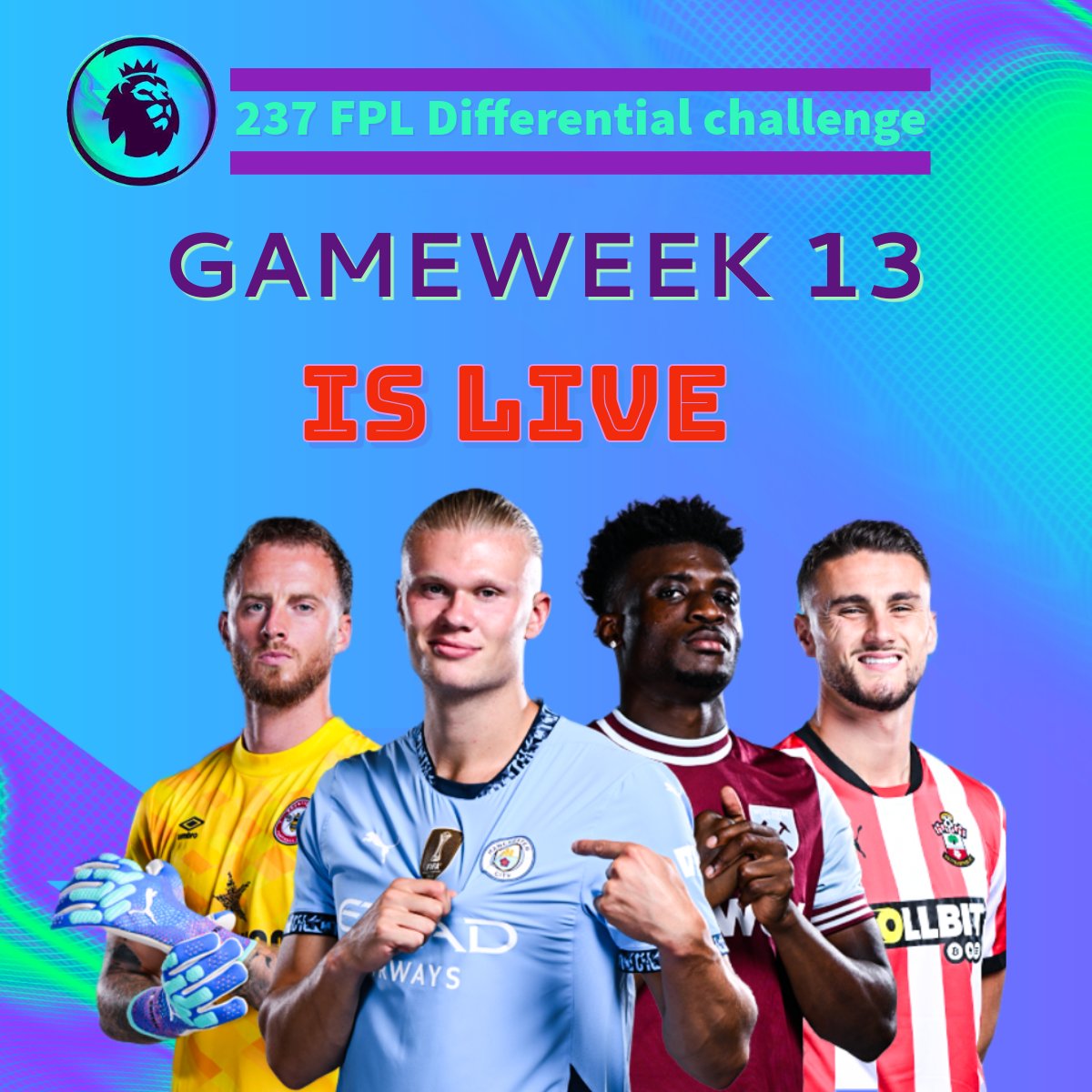 237_fpl's tweet photo. 🚨🚨🚨 Game week 13 differential Challenge Game is here !!! Drop your 3 picks and stand a chance to win 5000 XAF...

N.B: Do read the criteria pinned in the group page before participating https://t.co/JqFSohL0m1