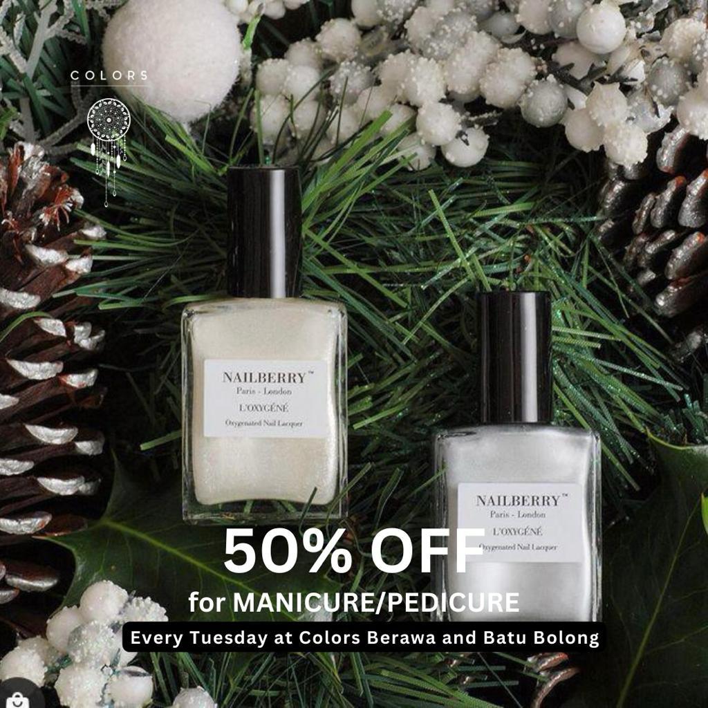 marcelcota's tweet photo. NEW DAY, NEW PROMO, TUESDAY BECOME OUR FAVORITE DAY!
50% off from 9am to 6h30pm
BOOK now!
Whatsapp:+62 811-3833-317
Colors Batubolong Nail Spa
Jl Pantai Batubolong no45 in front of Pura Batur
#bali #indonesia #canggu #nails #kuku #manicure #pedicure #nailspa #nailpolish #nailart https://t.co/2z6ZdFJS4U