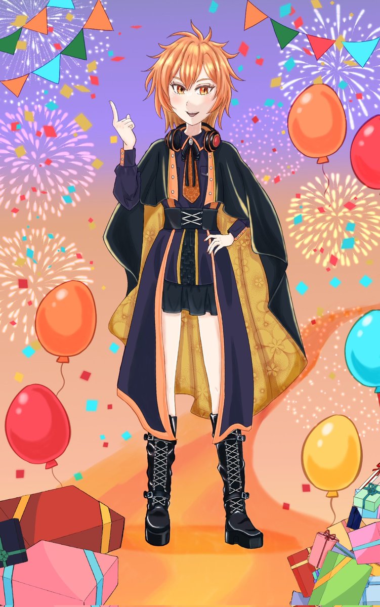 2周年なんでｰ!!!!!
ここでお披露目させて頂こう!!!!!!!!!!
( ᐛ 👐)ﾊﾞﾊﾞｰﾝ
お二方に描いて頂いておりました！
パネル開けばっかじゃなと思って！
ずっと見せるの我慢してたんだ(*´ω`*)
ほんとにありがとうございます“〇|￣|＿
<a href="/Magurodayo__928/"> ︎︎</a> 
@karutasanba