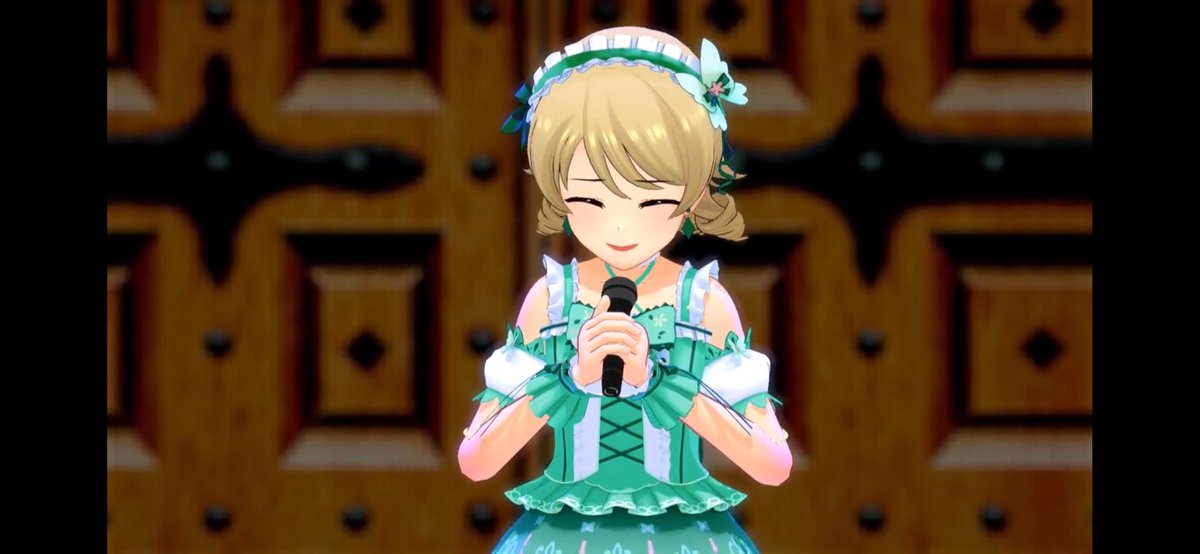 もりくぼの表情だけめっちゃ力入ってない！？ #デレフェス_LT