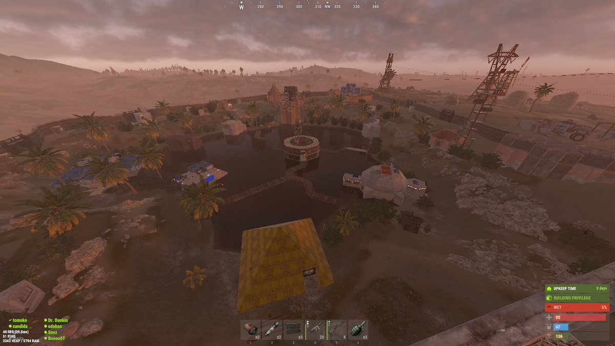 Village Day 1... Official High Pop VANILLA! GREAT SUCCESS!! #rust #twitch #village