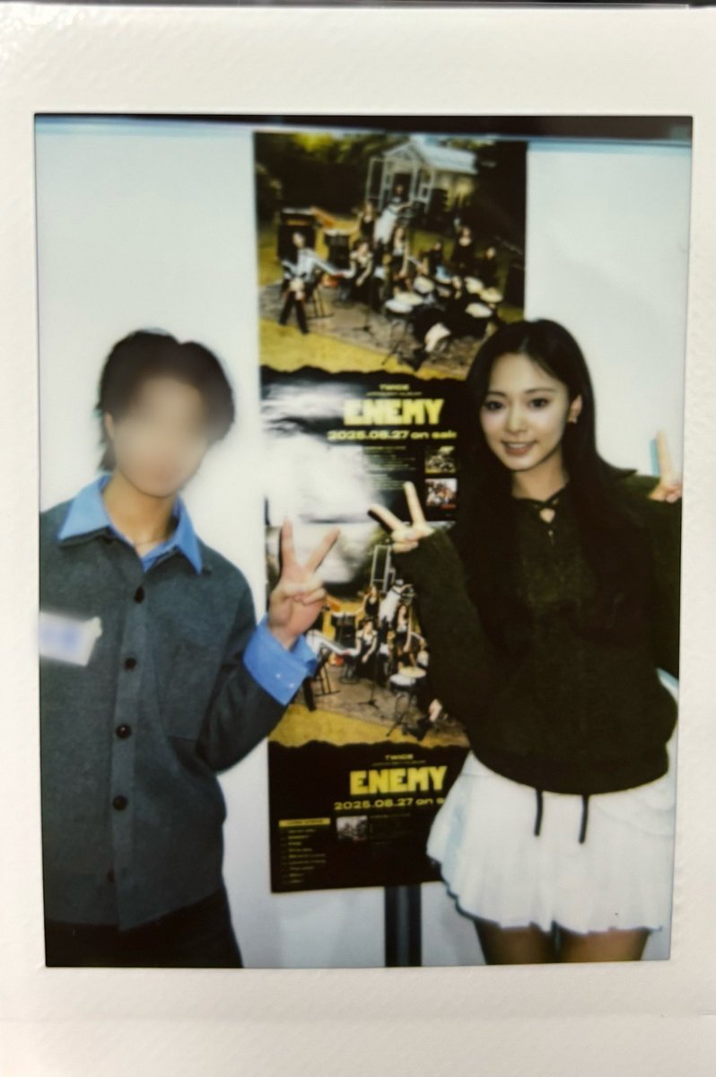 ツウィ　チェキ 採用がお願いしたルダハートじゃなかったけど🥺 ツウィちゃんがこんな