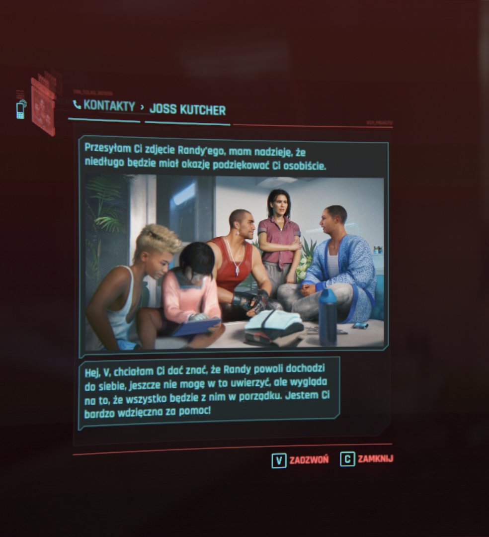 MadsOlesenDK's tweet image. by the way, I&apos;m not kidding. The PS4 is stuck on an older patch revision that doesn&apos;t take the game to the point where it is now.

Here&apos;s an example of a change - the character River has a family member end up in hospital. He sends you a photo.

Can you guess which one is the one…