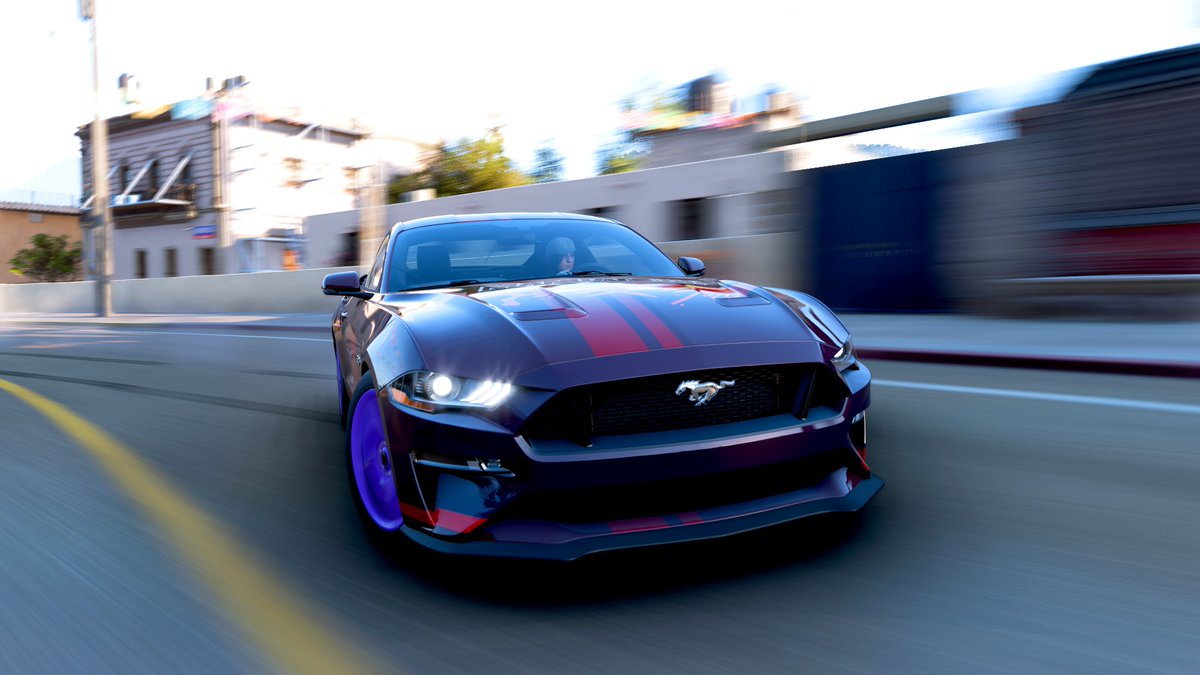 starflare_999's tweet image. Ford Mustang GT マンガン仕様

Trans AMに次ぐマンガンが操作するマッスルカー
強力な馬力をものに言わせたドリフト走行に優れたチューニングが施されている

このチューニングはどちらかというと対GRスープラタンタル仕様かな？

#ElementaleSports #元素擬人化 #forzahorizon5