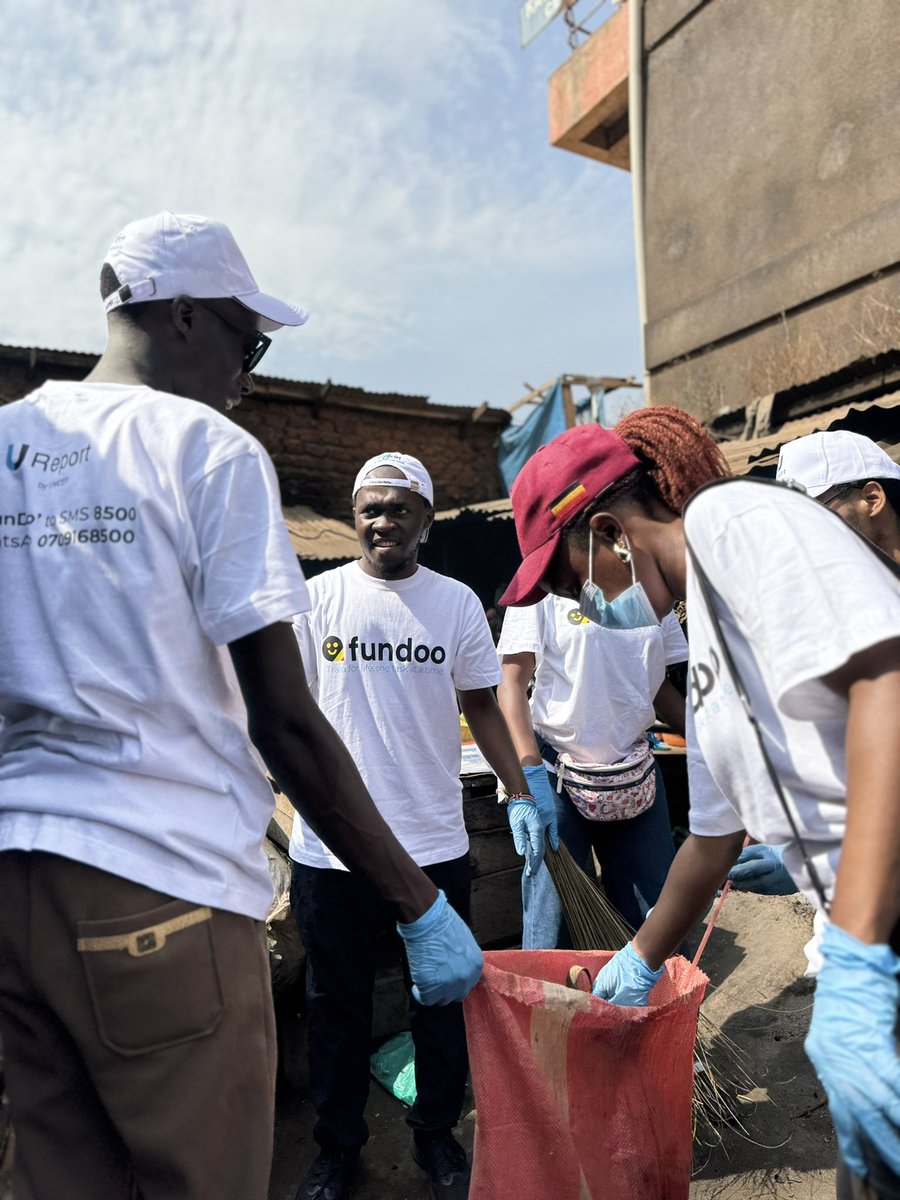 UReportUganda's tweet image. Fundoo’s commitment to inspire behaivoral change and turn awareness into real impact is being reflected today in kisenyi.