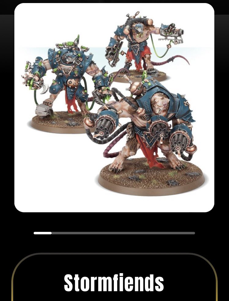 スケイヴンを軍拡予定。 大型ユニットを入手します。 #warhammer #AoS