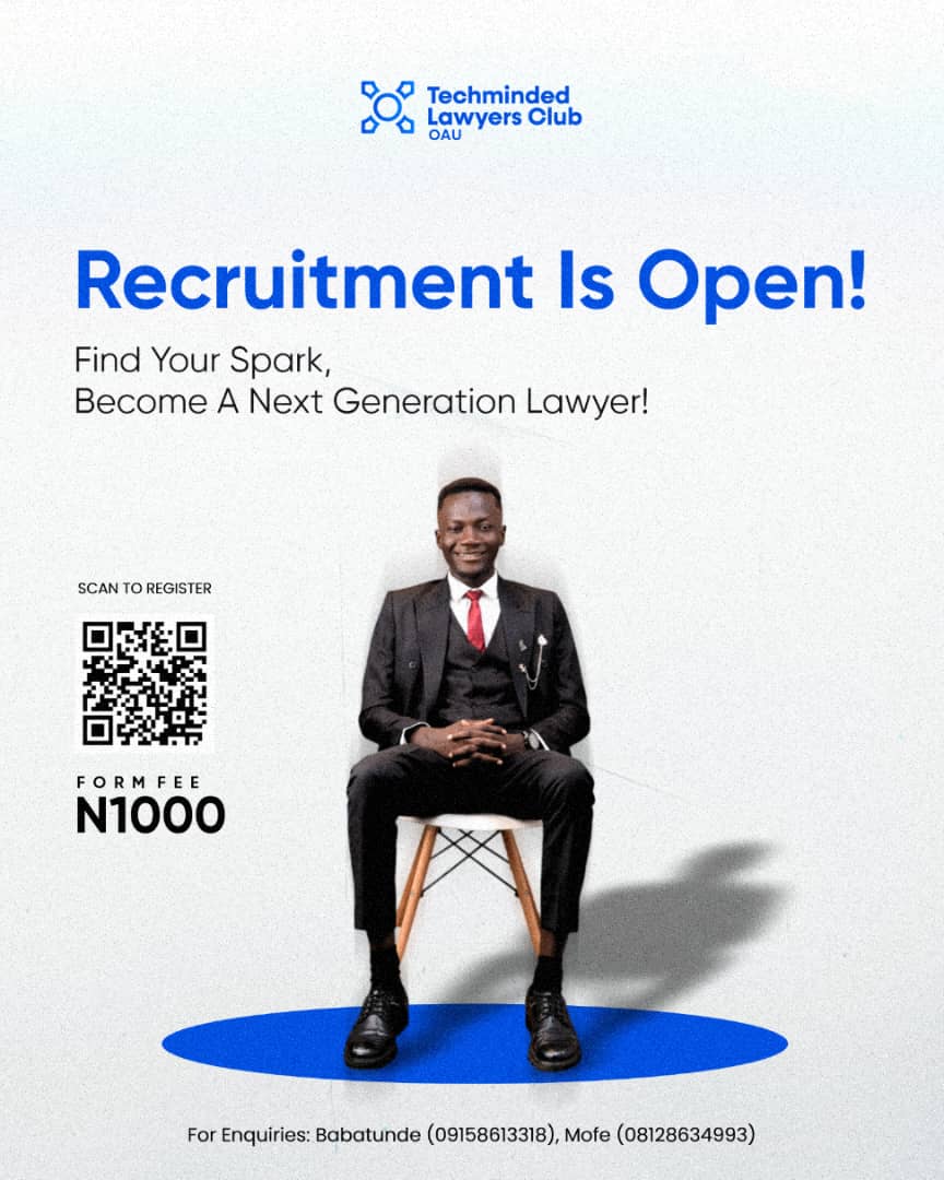 Techminded Lawyers Club, OAU tweet media