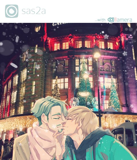 sas2a's tweet image. 親戚から海外のクリスマス模様が送られてきて捗りが捗る