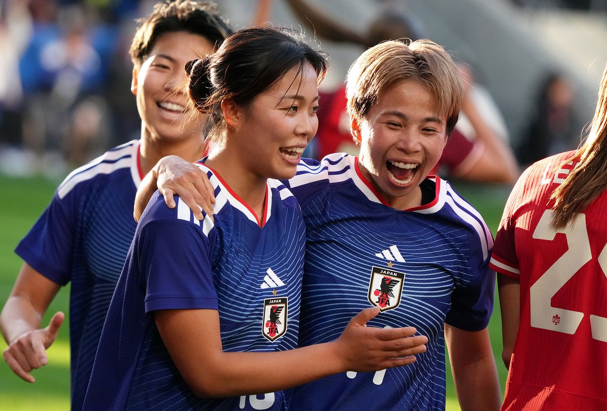 🇯🇵 東京五輪王者を圧倒 🌸

なでしこジャパンがカナダ戦で3発快勝！

谷川萌々子、田中美南、藤野あおばのゴールで勝利。20歳MF谷川が1ゴール・1アシストの活躍を見せた。

なでしこジャパン 3-0 カナダ女子
