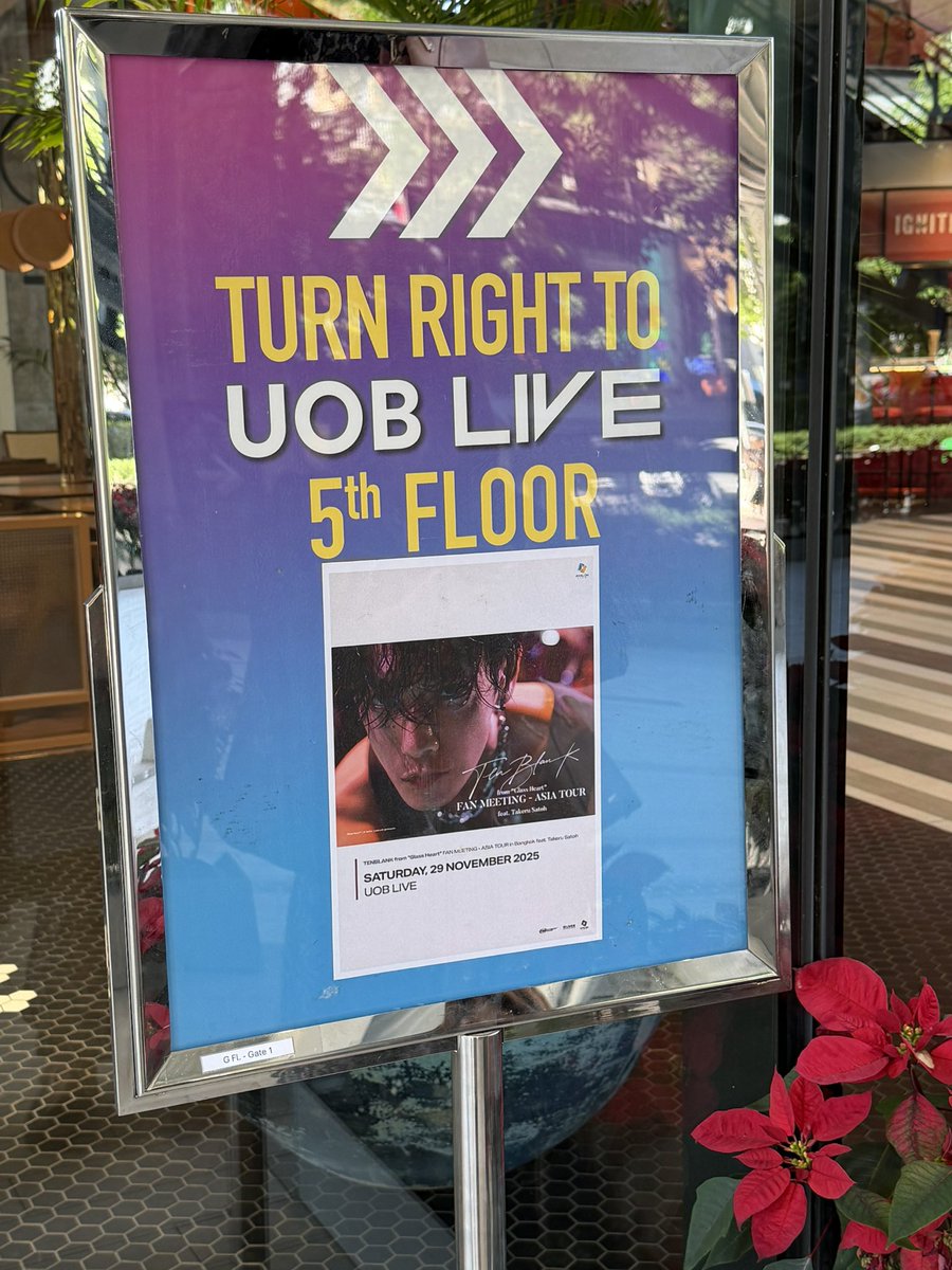 kei321Takeru's tweet image. ちゃんと案内💁‍♂️も 出てます🍀*゜

 #佐藤健
 #佐藤健アジアツアー𝙸𝙽バンコク