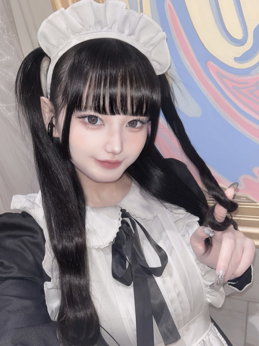 おわ🖤メイド最終日でした❕遠隔うさねこうたしたり初めましてのご主人 おわ🖤メイド最終日でした❕遠隔うさねこうたしたり初めましてのご主人