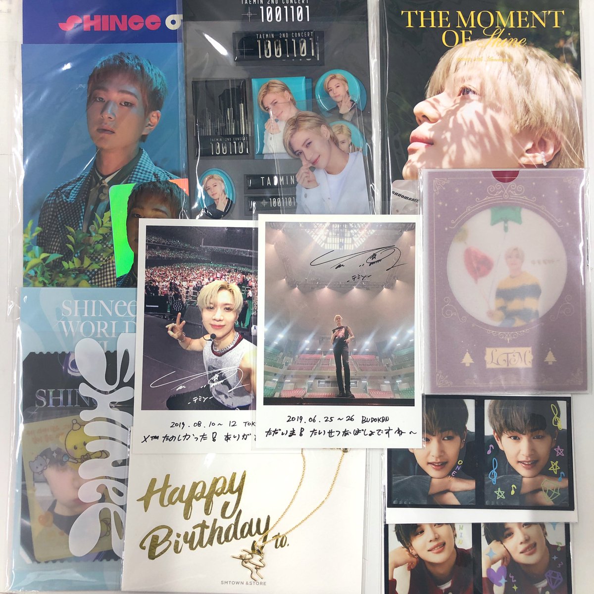 shinee CD ソロジャケ 君のせいで ジョンヒョン オニュ キー テミン