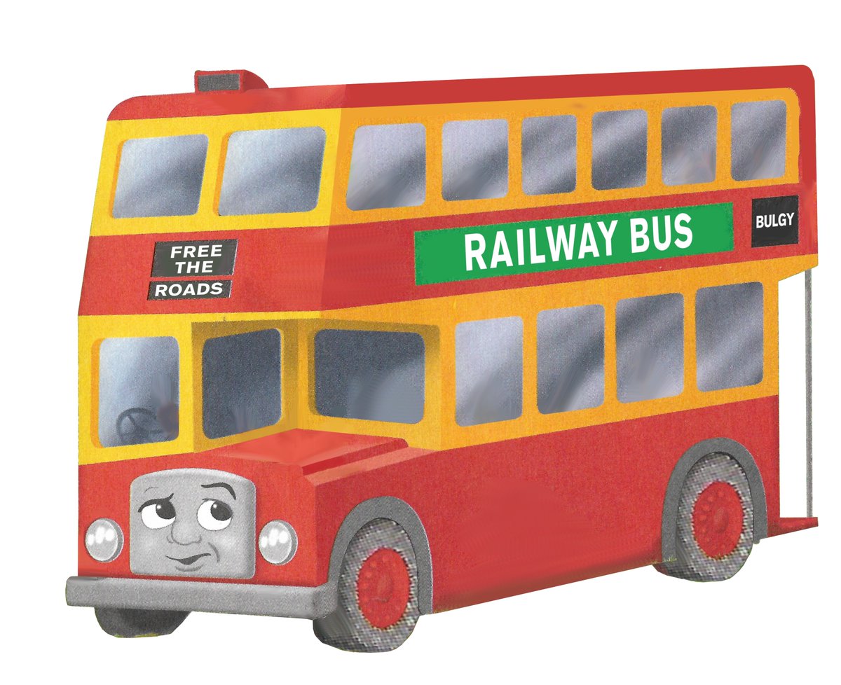 ThomasMainline's tweet image. Bulgy 2000&apos;s artwork from Thomas Story Library.