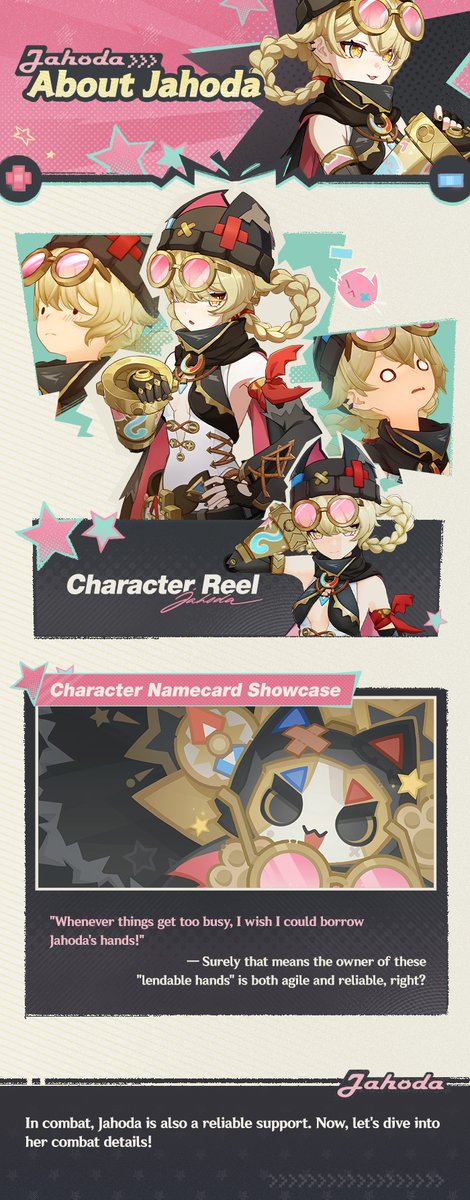 GenshinImpact's tweet image. Character Introduction and Skill Showcase: "Windthreading Shadow" Jahoda
#GenshinLunaIII #GenshinImpact #Jahoda 

Hello, Traveler! Today, we have for you some great details on "Windthreading Shadow" Jahoda.
Jahoda has already proven herself a reliable companion to the Traveler
