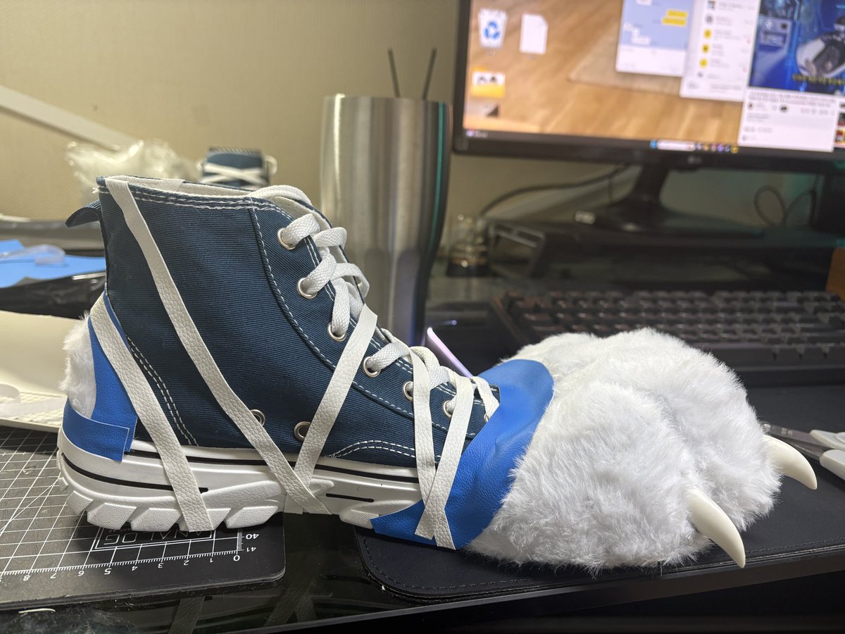 파셜용 퍼슈트신발