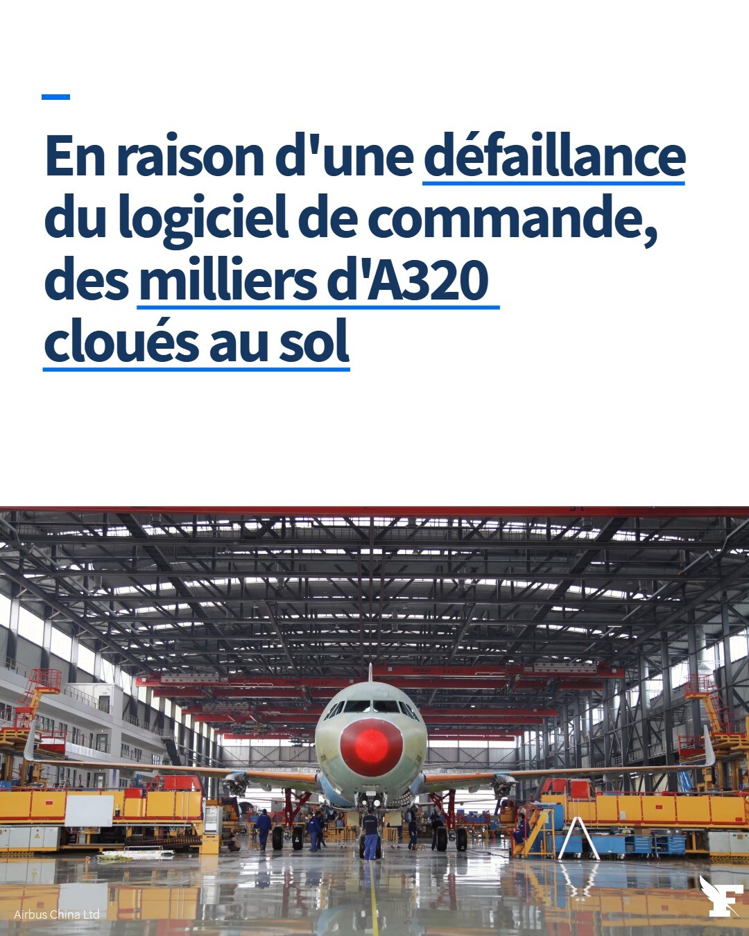 Le constructeur aéronautique a ordonné vendredi l’arrêt «immédiat» des vols de quelque 6000 avions A320. En cause, un logiciel de commande dont la mise à jour rendait vulnérables les aéronefs face aux radiations solaires.→