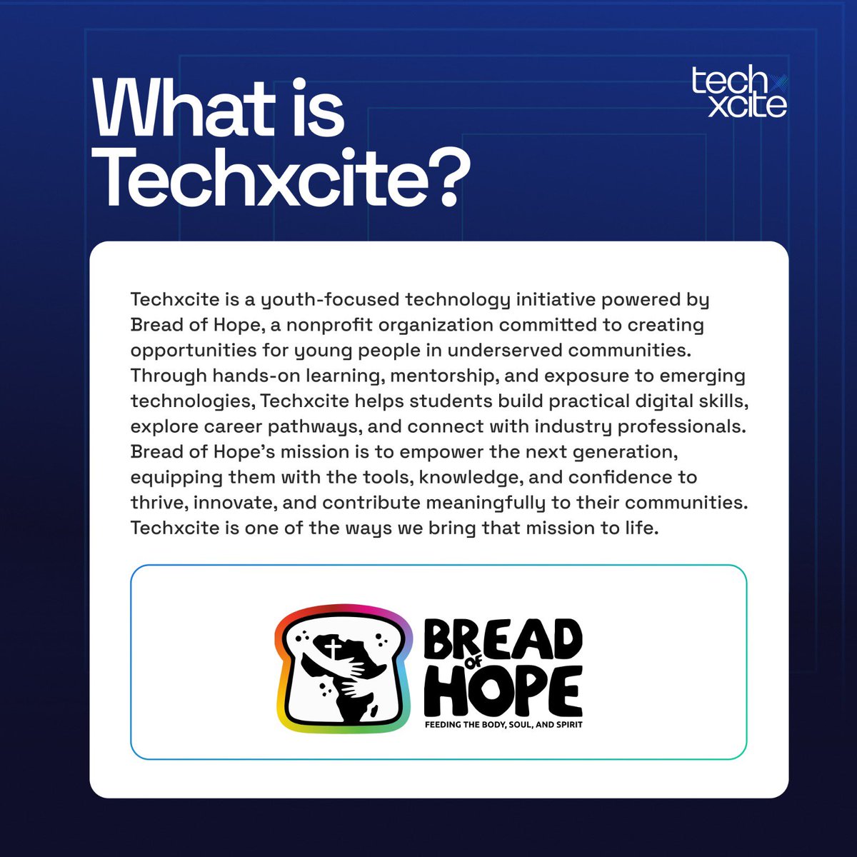 Techxcite tweet media