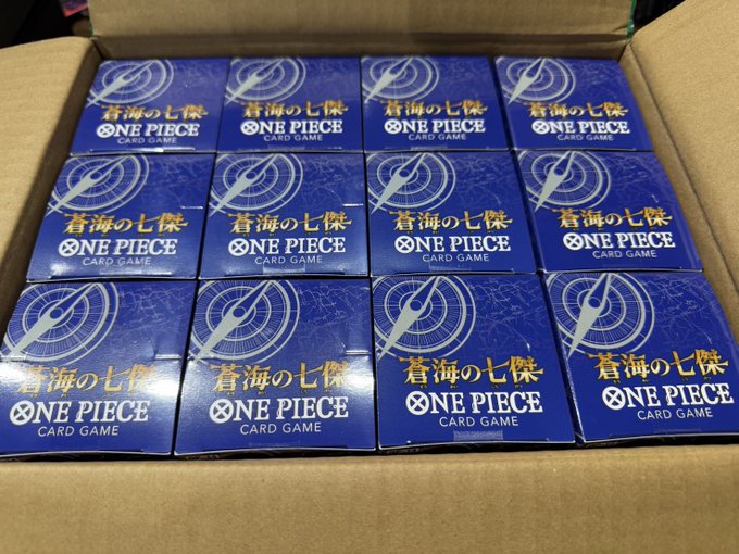 ✟? 蒼海の七傑BOX販売中 ?✟ 】 新弾の蒼海の七傑BOX販売中です(ˆ 