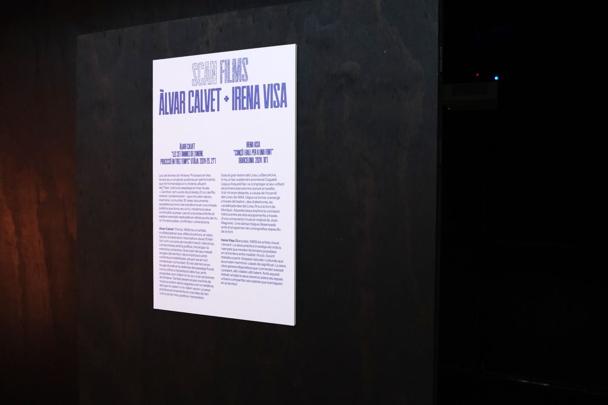 Aquest cap de setmana a #MèdolTGN:

🔸 "El cabal del riu", de Paula Artés, a Les Golfes.
🔸 "Flors i Viatges" de <a href="/cabosanroque/">cabo san roque</a> al Mòdul 6 de Tabacalera (🎟️ tuit.cat/r930c)
🔸 SCAN Films a l'Espai L.