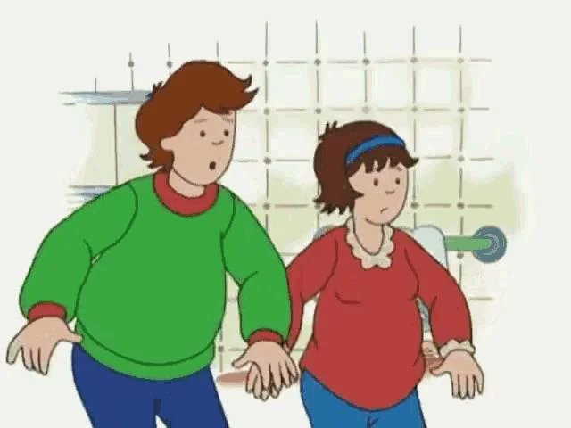 Is it just me or do Caillou’s parents kinda look like Roier and Cellbit