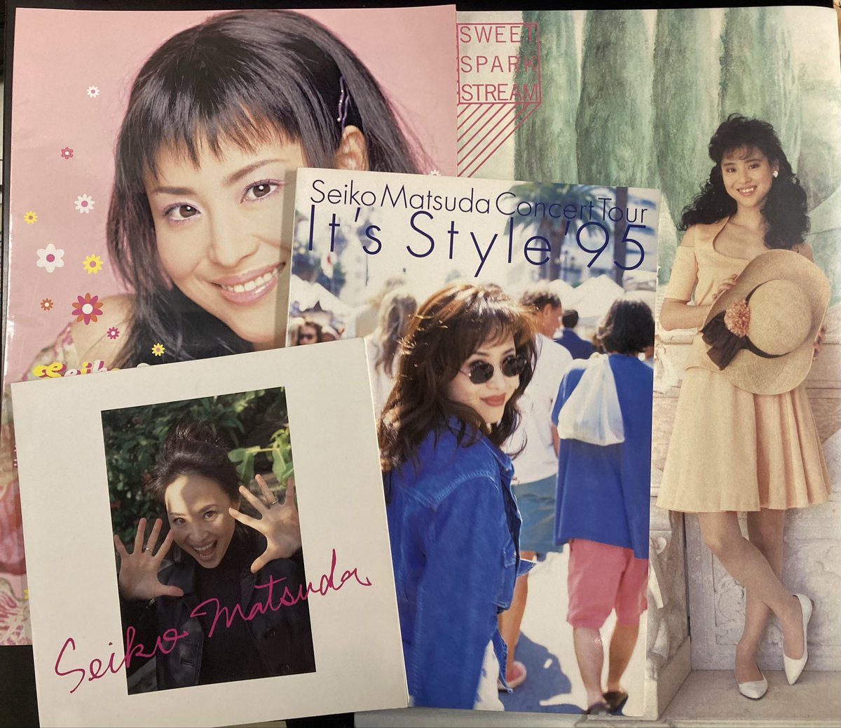 ☆お宝です☆松田聖子さんライブパンフレット11冊セット ☆お宝です☆松田聖子さんライブパンフレット11冊セット Pre 45th