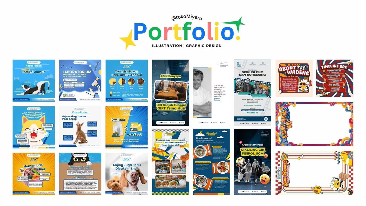 hiii! yg butuh jasa desain/ilustrasi/poster/flyer/banner wisuda/ig feeds/ig story/cover novel/au/edit video dll boleh bgt chat akuu di bit.ly/tokonyaMiru atau klik link bio tanya2 dulu gpp bgt, testi ada di pinned yaa 🥰📷#zonauang #zonajajan #zonabu
