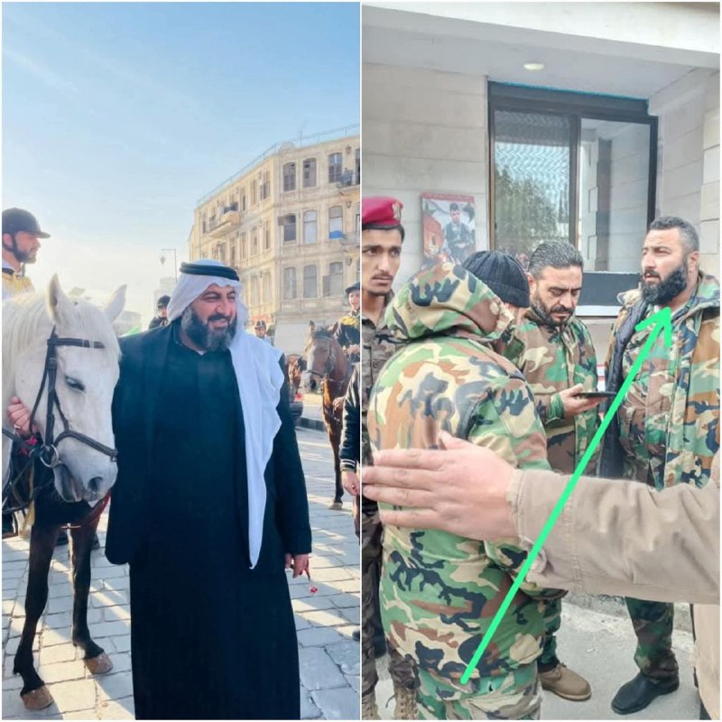 Wolveri07681751's tweet image. نماذج ممن خرج في مظاهرات البارحة
من قيادي مجرم  في لواء الباقر الأيراني إلى شبيح بالعهد الجديد  ويشارك في أحتفال النصر وبعد كم يوم بيطلع مشارك بالتحرير
هو والكديش اللي معو